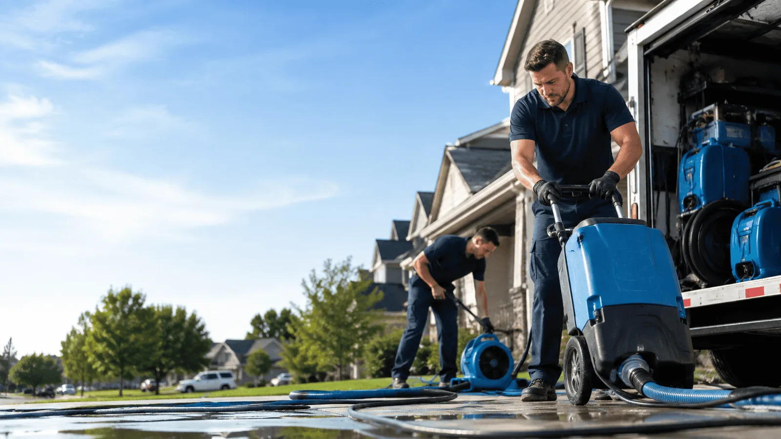 Structural Drying being performed in Federal Way, WA